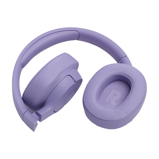 JBL Tune 770NC - Purple - Adaptive Noise Cancelling Wireless Over-Ear Headphones - Detailshot 3